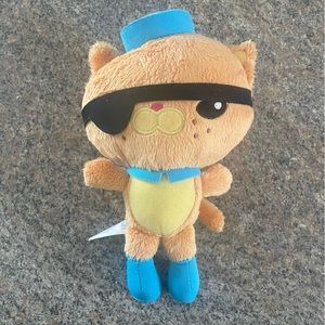 Fisher Price Octonauts Kwazii Plush Pirate Cat Stuffed Animal Toy Mattel